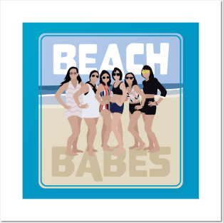 Beach Babes Posters and Art